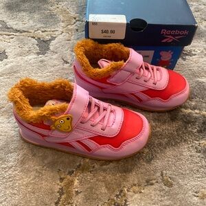 Little Girl Reebok Gym Shoes.